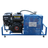 Компрессор высокого давления FROSP КВД 100/300Д (Loncin G160F, 100л/мин, 300бар, 4,1кВт) 