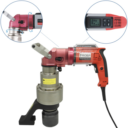 Электрогайковерт динамометрический угловой FROSP LDA-100A