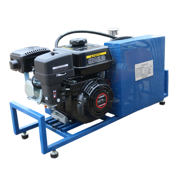 Компрессор высокого давления FROSP КВД 100/300Д (Loncin G160F, 100л/мин, 300бар, 4,1кВт) 