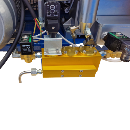 Компрессор высокого давления FROSP КВД 265/300Р (380В, 265л/мин, 300бар, 5,5кВт) с автосливом конденсата